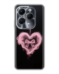 Чехол для Infinix Hot 40 с картинкой «Дымчатое сердце»