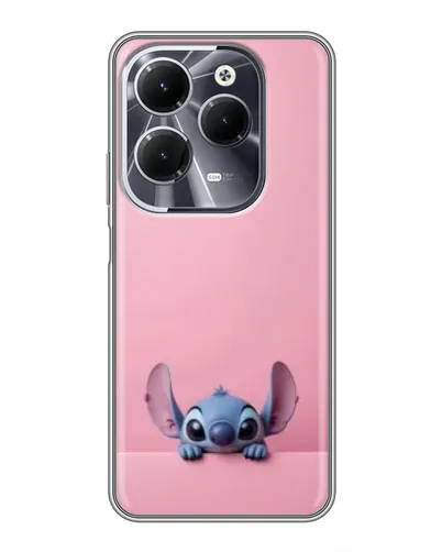 Чехол для Infinix Hot 40 с картинкой «Stitch выглядывает» Чехол для Infinix Hot 40 с картинкой «Stitch выглядывает»