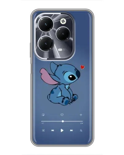 Чехол для Infinix Hot 40 с картинкой «Музыкальный Stitch» Чехол для Infinix Hot 40 с картинкой «Музыкальный Stitch»