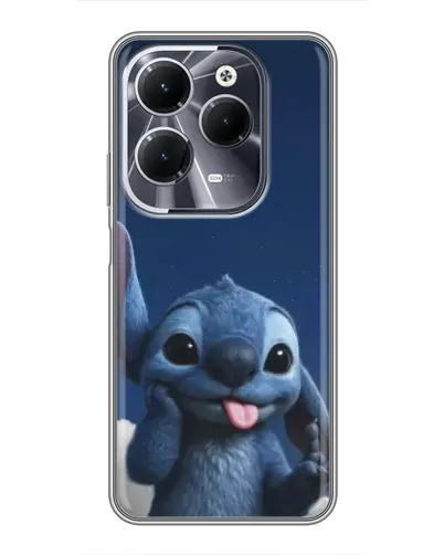 Чехол для Infinix Hot 40 с картинкой «Стич в облаках» Чехол для Infinix Hot 40 с картинкой «Стич в облаках»