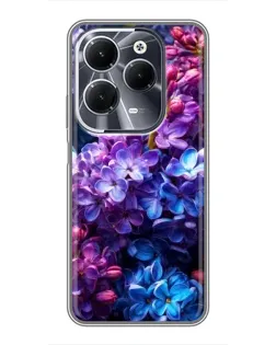 Чехол для Infinix Hot 40 с картинкой «Сиреневый цвет»