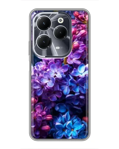 Чехол для Infinix Hot 40 с картинкой «Сиреневый цвет»