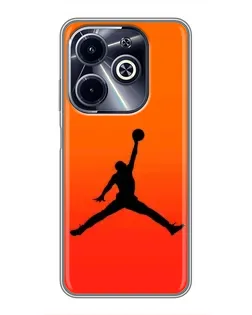 Чехол для Infinix Hot 40i с картинкой «Jordan Sunset»