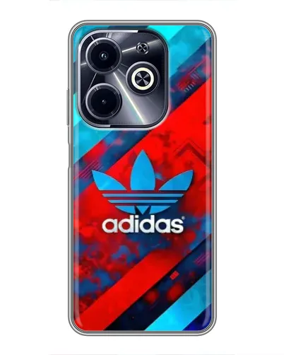Чехол для Infinix Hot 40i с картинкой «Абстракция Adidas» Чехол для Infinix Hot 40i с картинкой «Абстракция Adidas»