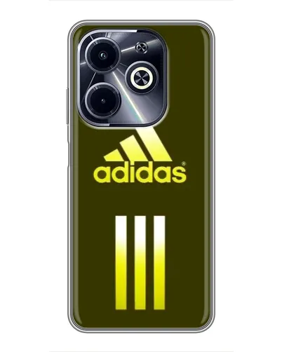 Чехол для Infinix Hot 40i с картинкой «Оливковый градиент Adidas» Чехол для Infinix Hot 40i с картинкой «Оливковый градиент Adidas»