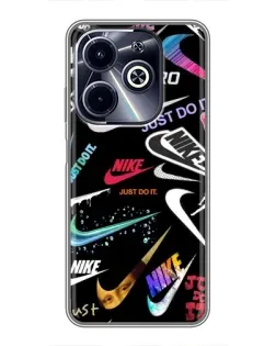Чехол для Infinix Hot 40i с картинкой «Nike — роскошь»