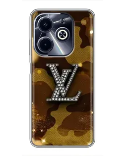 Чехол для Infinix Hot 40i с картинкой «Камуфляжный Louis Vuitton»