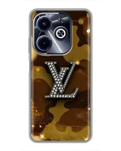 Чехол для Infinix Hot 40i с картинкой «Камуфляжный Louis Vuitton»