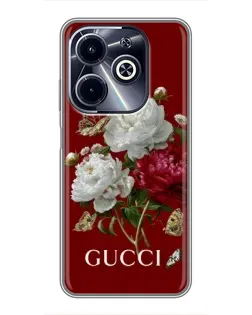 Чохол для Infinix Hot 40i з картинкою «Gucci — сад»