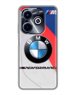 Чехол для Infinix Hot 40i с картинкой «BMW Performance стиль»