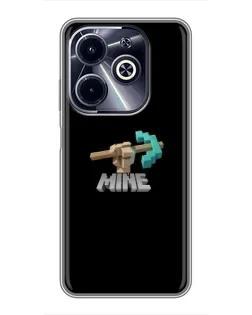 Чохол для Infinix Hot 40i з картинкою «Алмазне кайло»