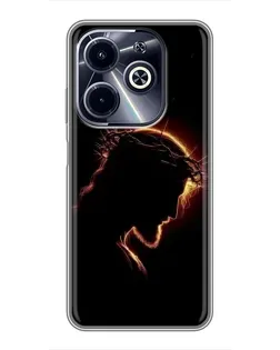 Чехол для Infinix Hot 40i с картинкой «Терновый венец»
