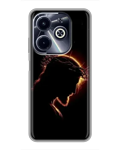 Чехол для Infinix Hot 40i с картинкой «Терновый венец» Чехол для Infinix Hot 40i с картинкой «Терновый венец»