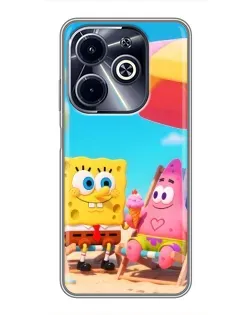 Чохол для Infinix Hot 40i з картинкою «Відпочинок на пляжі»