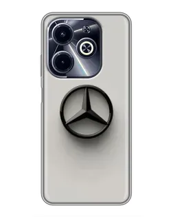 Чехол для Infinix Hot 40i с картинкой «Mercedes Maybach стиль»