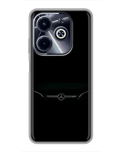 Чехол для Infinix Hot 40i с картинкой «Mercedes Stealth Look»