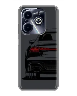 Чохол для Infinix Hot 40i з картинкою «Задня частина Audi — арт» Чохол для Infinix Hot 40i з картинкою «Задня частина Audi — арт»