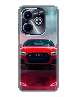 Чохол для Infinix Hot 40i з картинкою «Audi RS — червоний стиль» Чохол для Infinix Hot 40i з картинкою «Audi RS — червоний стиль»