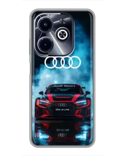 Чохол для Infinix Hot 40i з картинкою «Audi Sport — неон» Чохол для Infinix Hot 40i з картинкою «Audi Sport — неон»