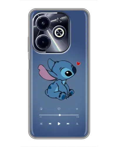 Чохол для Infinix Hot 40i з картинкою «Музичний Stitch» Чохол для Infinix Hot 40i з картинкою «Музичний Stitch»