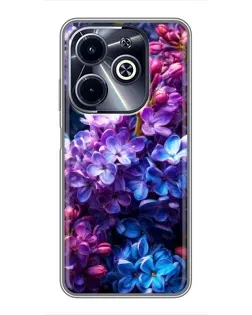 Чехол для Infinix Hot 40i с картинкой «Сиреневый цвет»