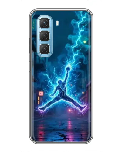 Чохол для Infinix Hot 50 5G з картинкою «Jordan Gold Jumpman» Чохол для Infinix Hot 50 5G з картинкою «Jordan Gold Jumpman»