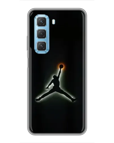 Чохол для Infinix Hot 50 5G з картинкою «Jordan Gradient Logo» Чохол для Infinix Hot 50 5G з картинкою «Jordan Gradient Logo»