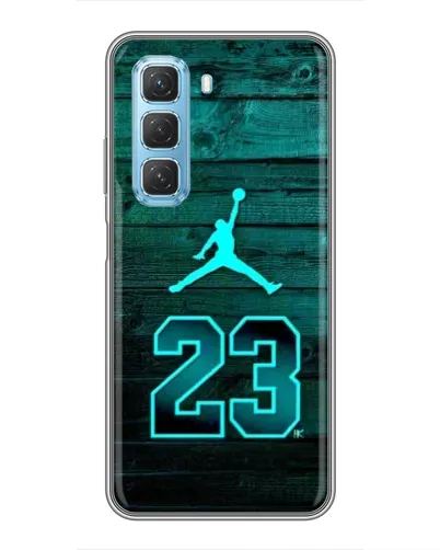 Чохол для Infinix Hot 50 5G з картинкою «Jordan Cyan 23» Чохол для Infinix Hot 50 5G з картинкою «Jordan Cyan 23»