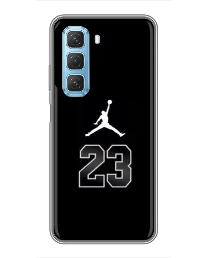 Чохол для Infinix Hot 50 5G з картинкою «Jordan Flight 23» Чохол для Infinix Hot 50 5G з картинкою «Jordan Flight 23»
