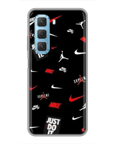 Чохол для Infinix Hot 50 5G з картинкою «Nike Mix Pattern» Чохол для Infinix Hot 50 5G з картинкою «Nike Mix Pattern»