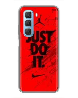 Чохол для Infinix Hot 50 5G з картинкою «Nike Just Do It»