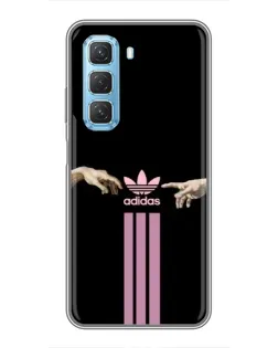 Чехол для Infinix Hot 50 5G с картинкой «Adidas Hands»