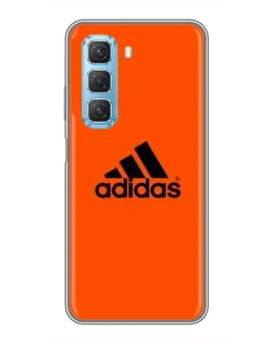 Чехол для Infinix Hot 50 5G с картинкой «Adidas Ukraine»