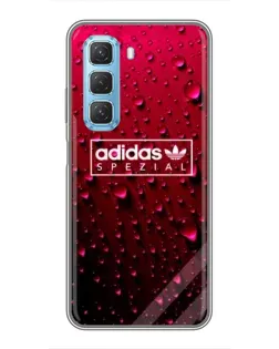 Чехол для Infinix Hot 50 5G с картинкой «Adidas Gold Marble»