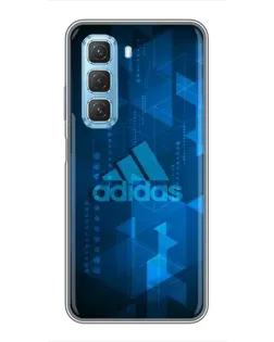 Чехол для Infinix Hot 50 5G с картинкой «Adidas Sport Art»