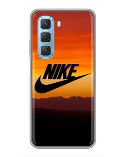 Чехол для Infinix Hot 50 5G с картинкой «Nike — вечерний горизонт»