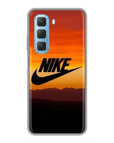 Чехол для Infinix Hot 50 5G с картинкой «Nike — вечерний горизонт»