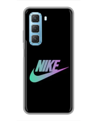 Чехол для Infinix Hot 50 5G с картинкой «Nike — городская ночь»