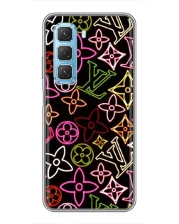 Чохол для Infinix Hot 50 5G з картинкою «Неоновий мікс Nike»