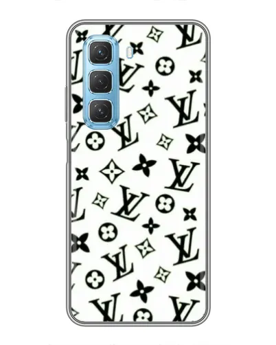 Чехол для Infinix Hot 50 5G с картинкой «Монохромный хаос LV»