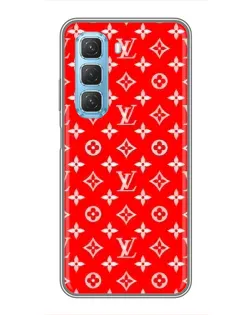 Чехол для Infinix Hot 50 5G с картинкой «Яркий паттерн LV»