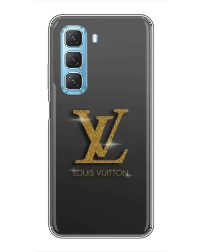 Чехол для Infinix Hot 50 5G с картинкой «Градиент Louis Vuitton»