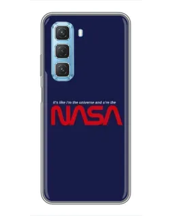 Чехол для Infinix Hot 50 5G с картинкой «NASA — глубокий космос»