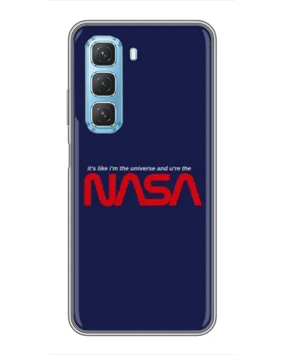 Чехол для Infinix Hot 50 5G с картинкой «NASA — глубокий космос»