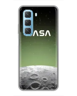 Чехол для Infinix Hot 50 5G с картинкой «NASA — лунный градиент»