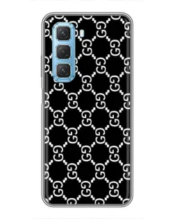 Чохол для Infinix Hot 50 5G з картинкою «Gucci — сітчастий паттерн»