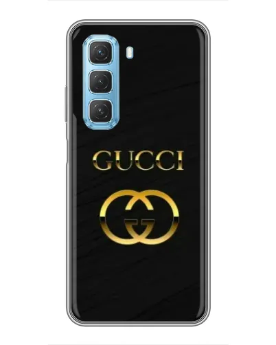 Чохол для Infinix Hot 50 5G з картинкою «Золотий логотип Gucci» Чохол для Infinix Hot 50 5G з картинкою «Золотий логотип Gucci»