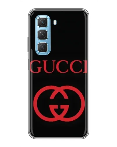 Чохол для Infinix Hot 50 5G з картинкою «Gucci — червоний логотип» Чохол для Infinix Hot 50 5G з картинкою «Gucci — червоний логотип»