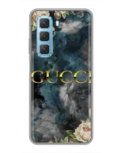 Чохол для Infinix Hot 50 5G з картинкою «Абстрактні квіти Gucci» Чохол для Infinix Hot 50 5G з картинкою «Абстрактні квіти Gucci»