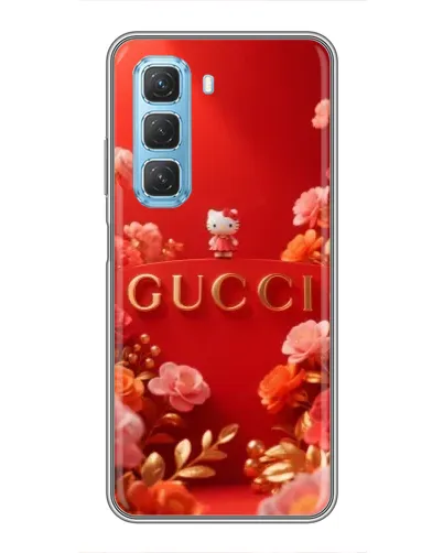 Чохол для Infinix Hot 50 5G з картинкою «Gucci — золотий сад» Чохол для Infinix Hot 50 5G з картинкою «Gucci — золотий сад»